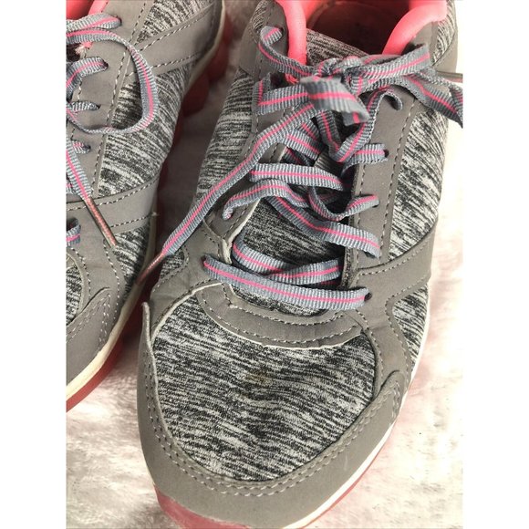 Danskin Shoes Danskin Womens Sneakers Gray Pink Adult Size 6 2